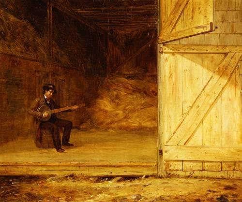 William Sidney Mount The Banjo Player  det France oil painting art